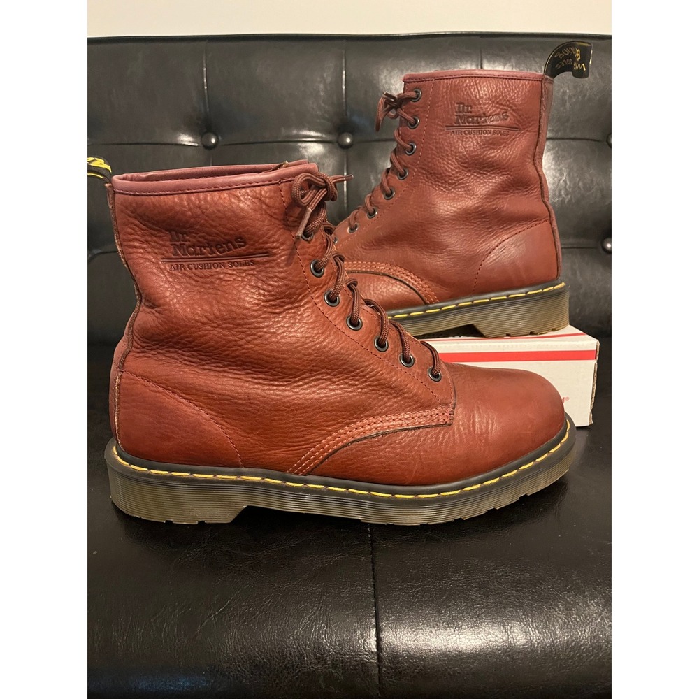 Dr. Martens Leather Boots Cask Brown